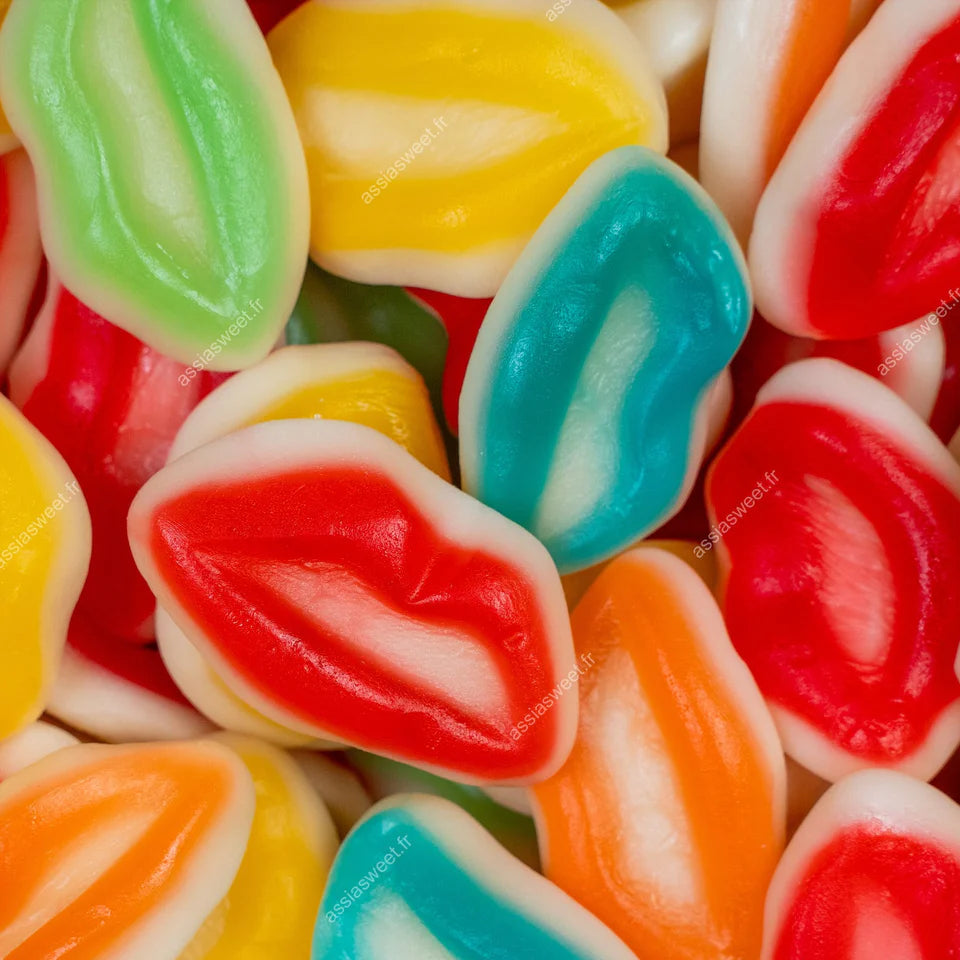 Lèvres assortis lisse 100g