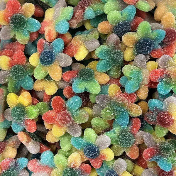 Fleur multicolore acidulée 100g