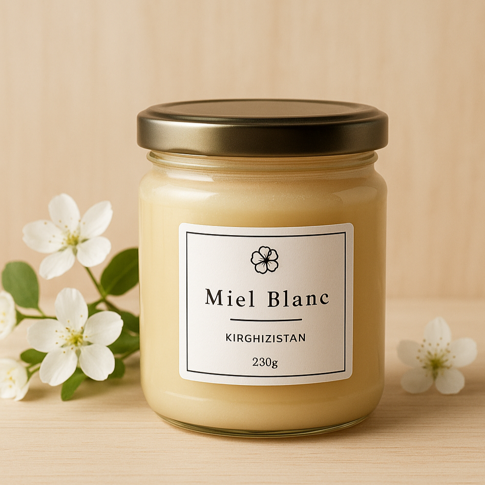 MIEL BLANC du Kirghizistan