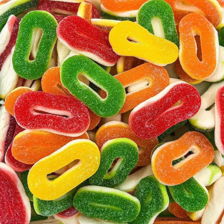 Anneaux assortis acides 100g